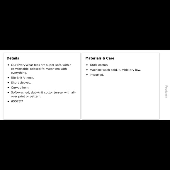 Old Navy EveryWear Printed V-neck T-Shirt - Picture 7 of 7